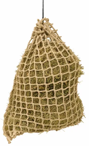 Sac filet à foin Camel, 1,50 × 1 m, maille 38 mm