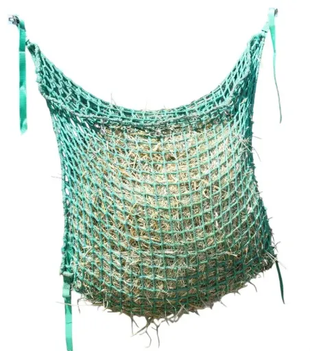 Enveloppe filet à foin Vert, 1,50 × 0,90 m, maille 60 mm